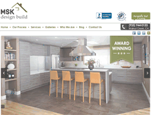 Tablet Screenshot of mskdesignbuild.com